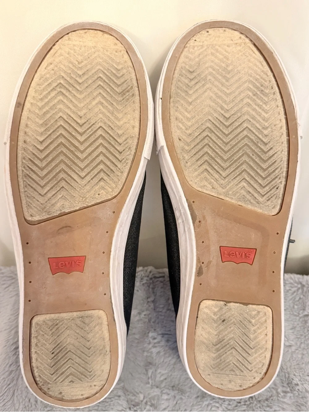Levi's Stan Buck C Men's Sneakers Size 11 Black Denim Casual Shoes 1083928
